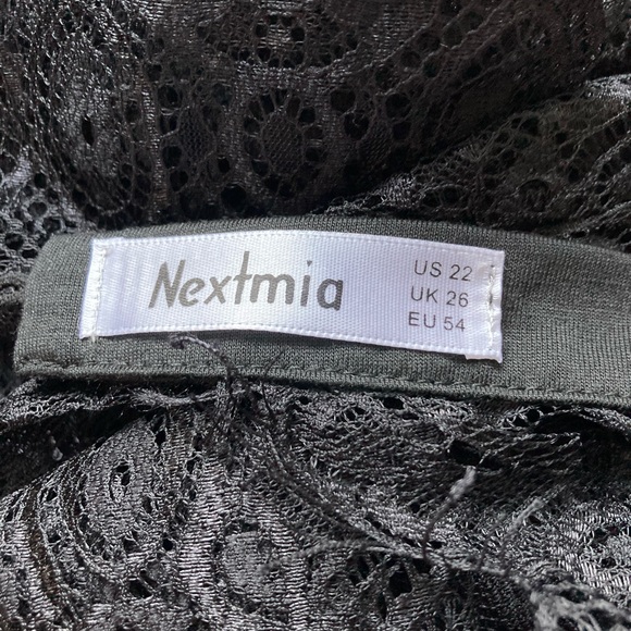 Nextmia Jumpsuit Lace Cut Out Hidden Zipper Elastic Waist Lightweight In… - Picture 6 of 7